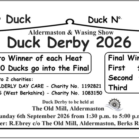 2026 Duck Derby Ticket